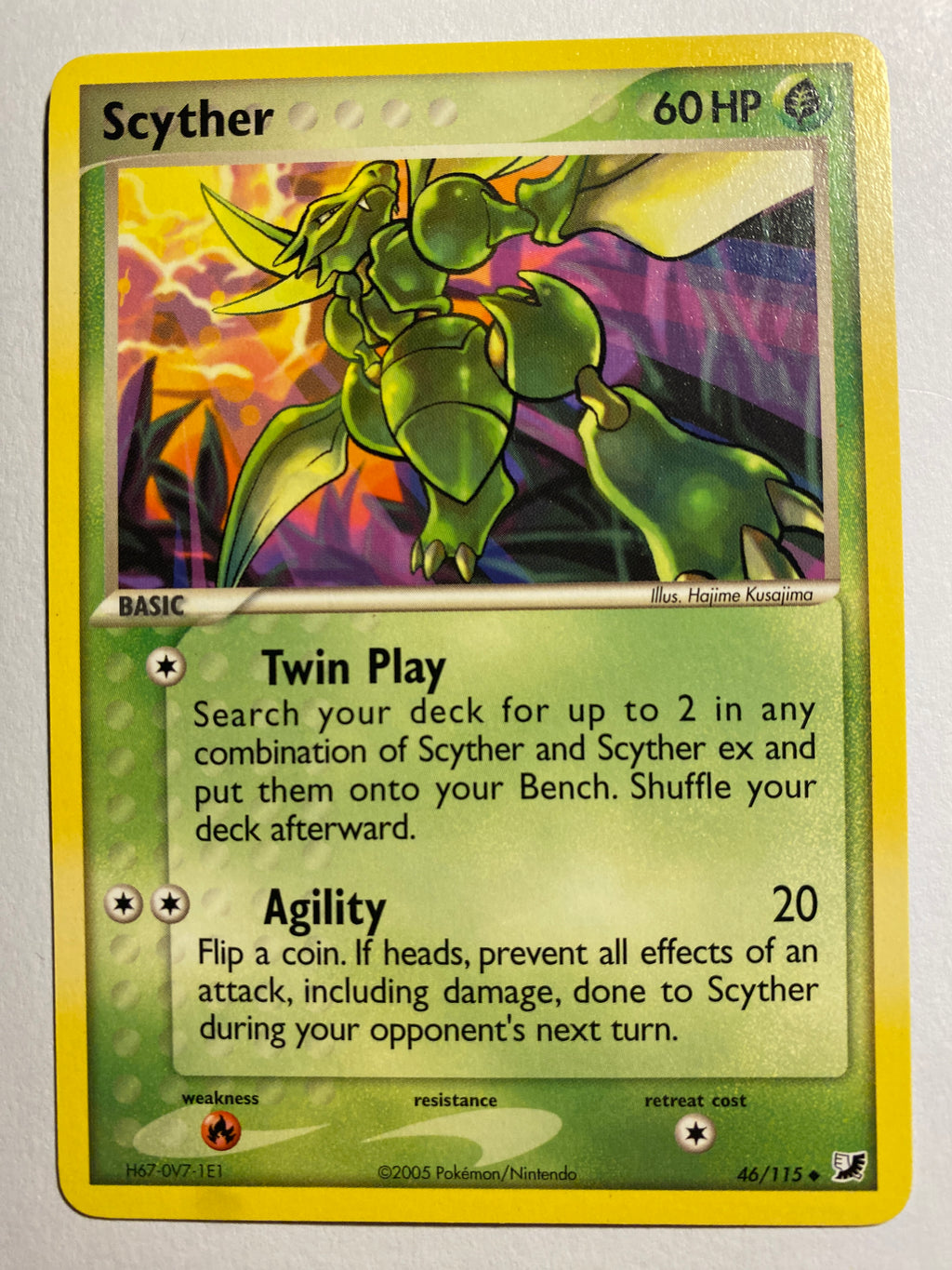 Scyther 46/115 - 2008 Non Holo