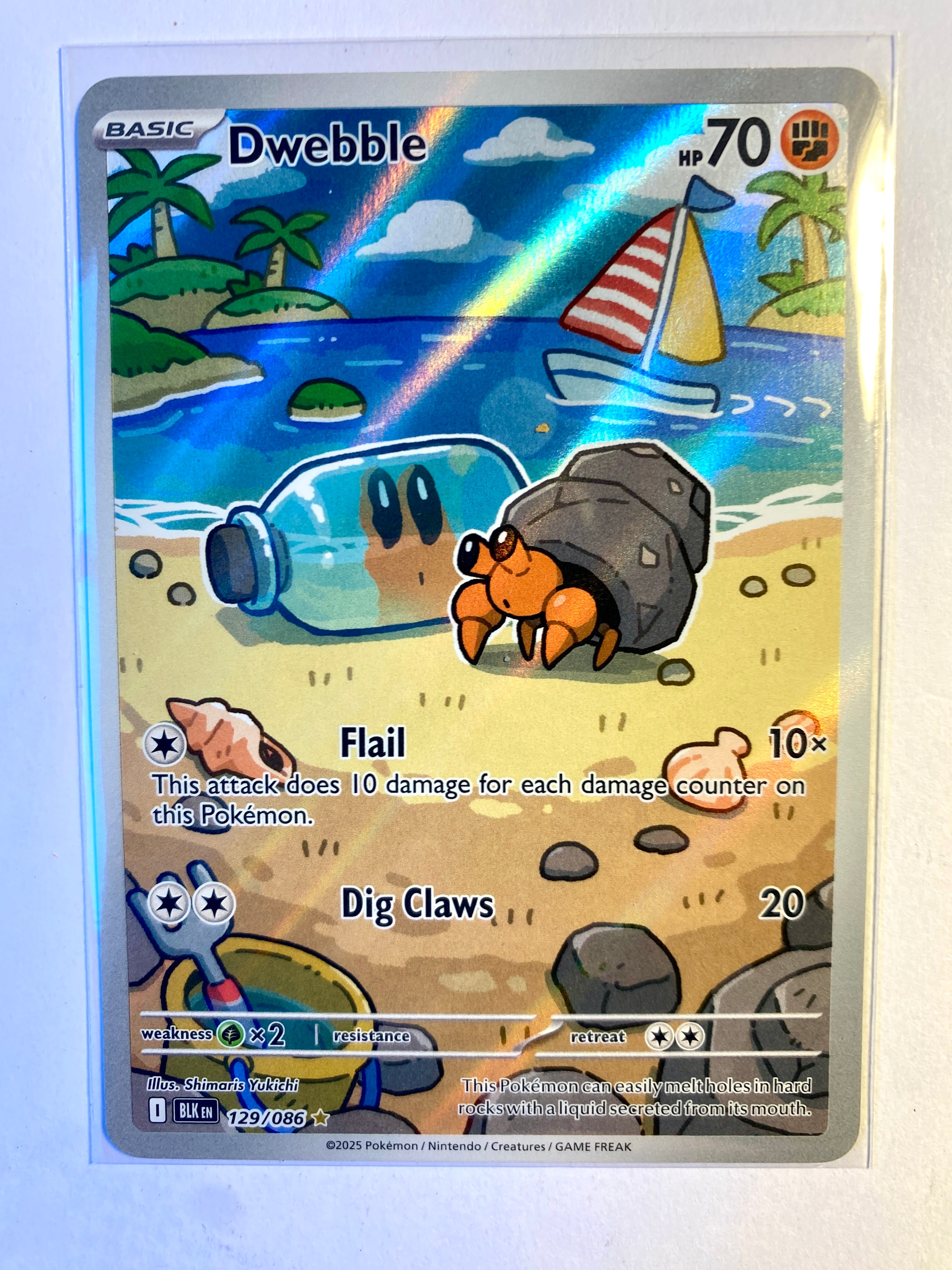 Dwebble 129/086 - Near Mint (2025)