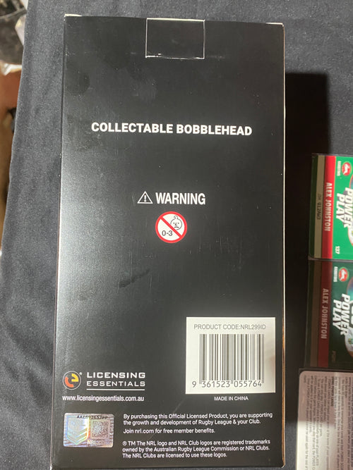Alex Johnston South Sydney Rabbitohs Bobblehead | Officially NRL Licensed