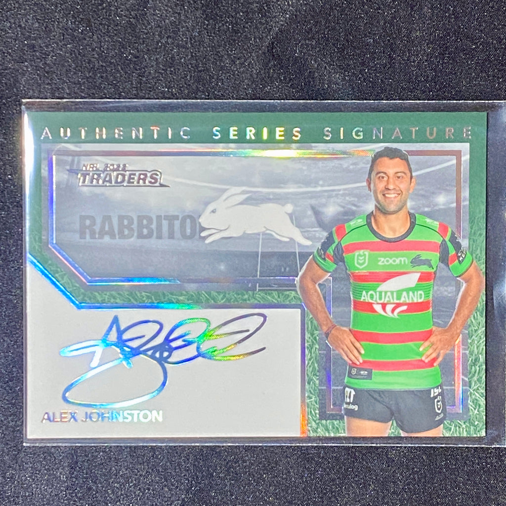 Alex Johnston Signed NRL 2022 Traders Card (White) #059/250 – Mint / Near Mint