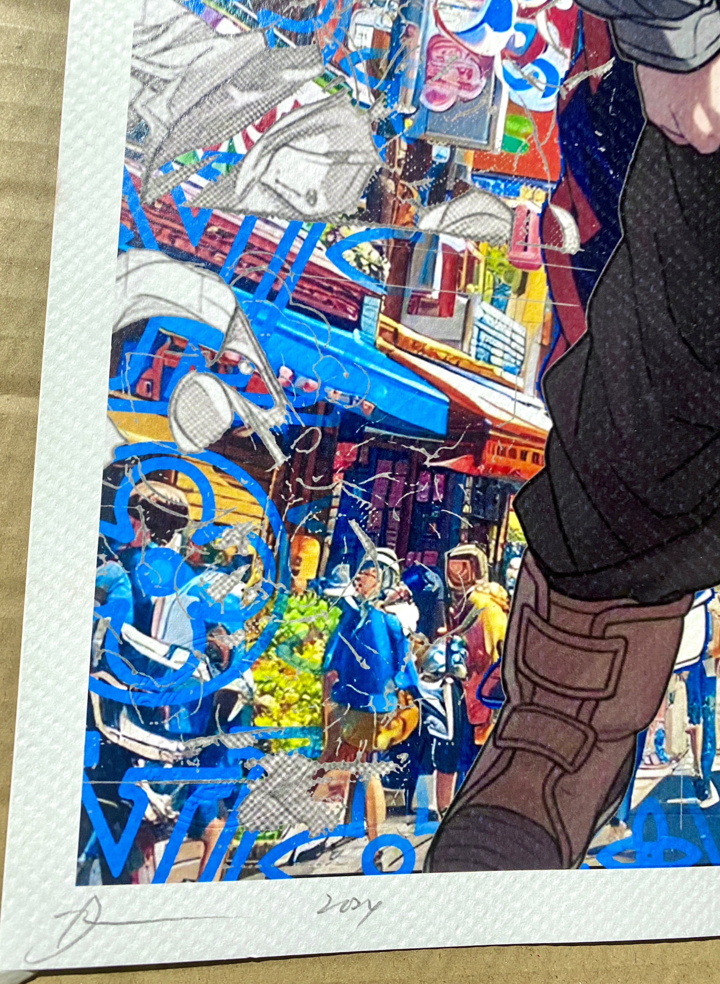 DEATH NYC "Kid Trunks" Tokyo Street Signed Art Print 16/100 COA Gold Seal