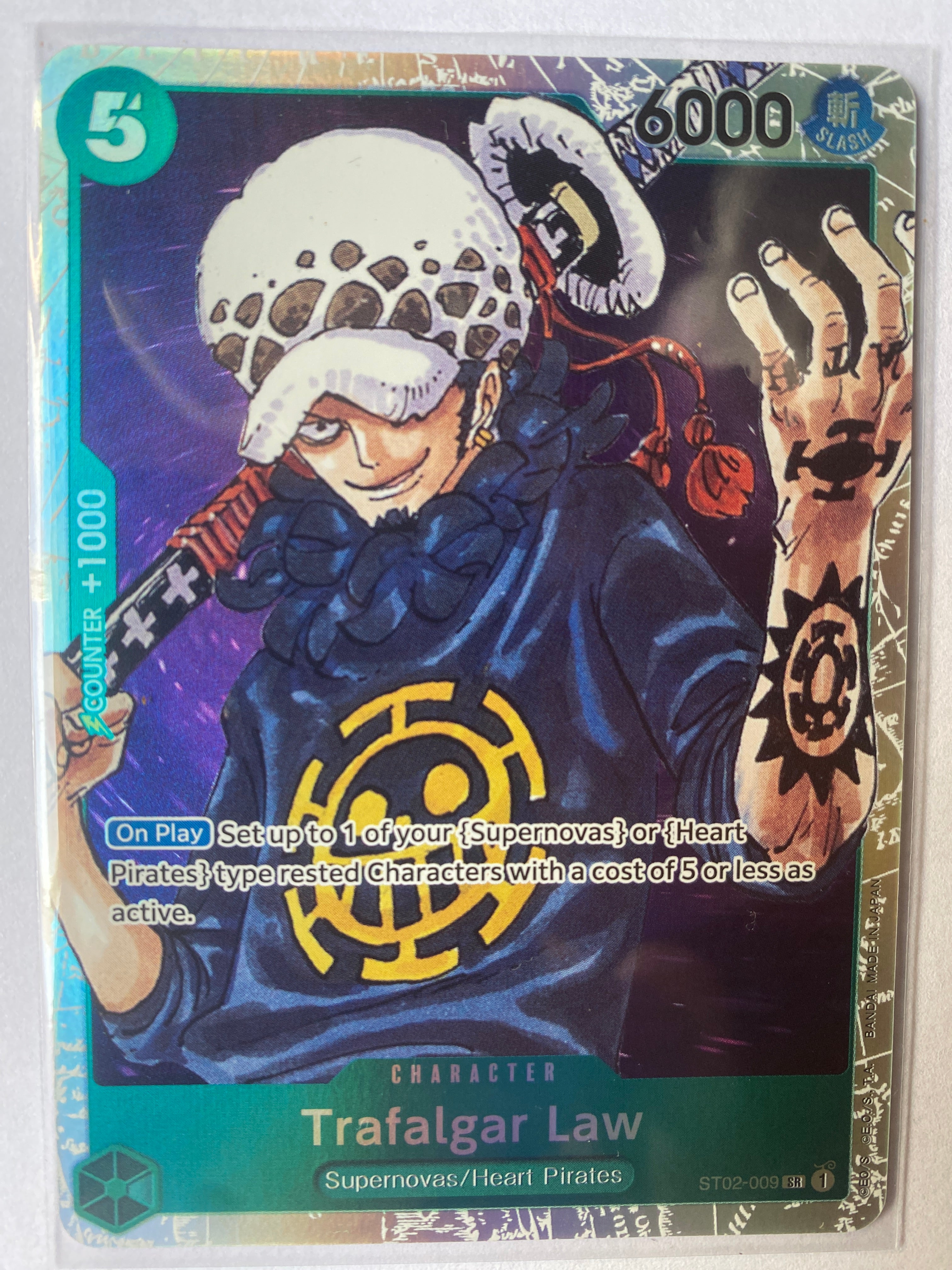 One Piece Card Game - Trafalgar Law ST02-009