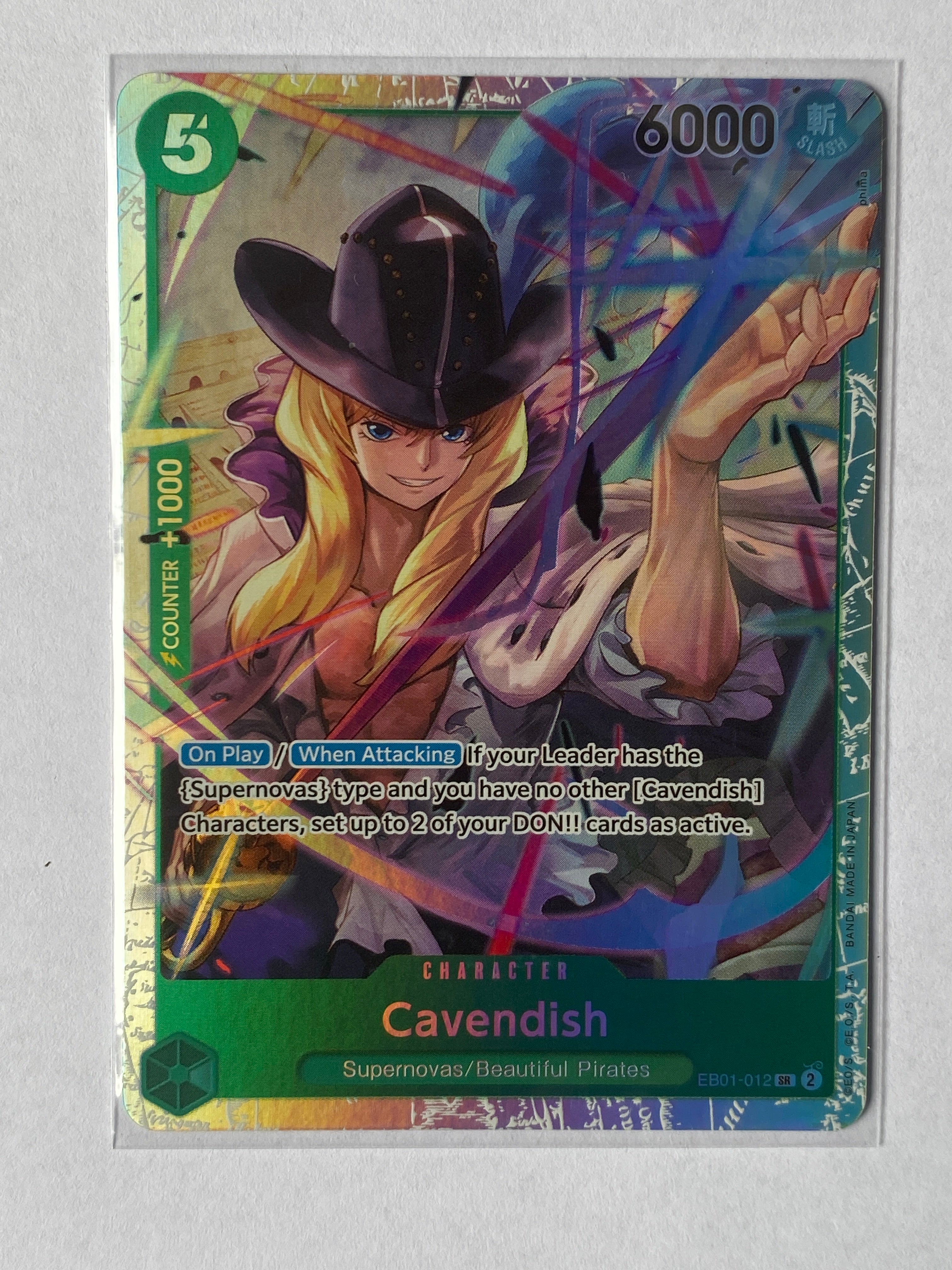 One Piece Card Game - Cavendish EB01-012