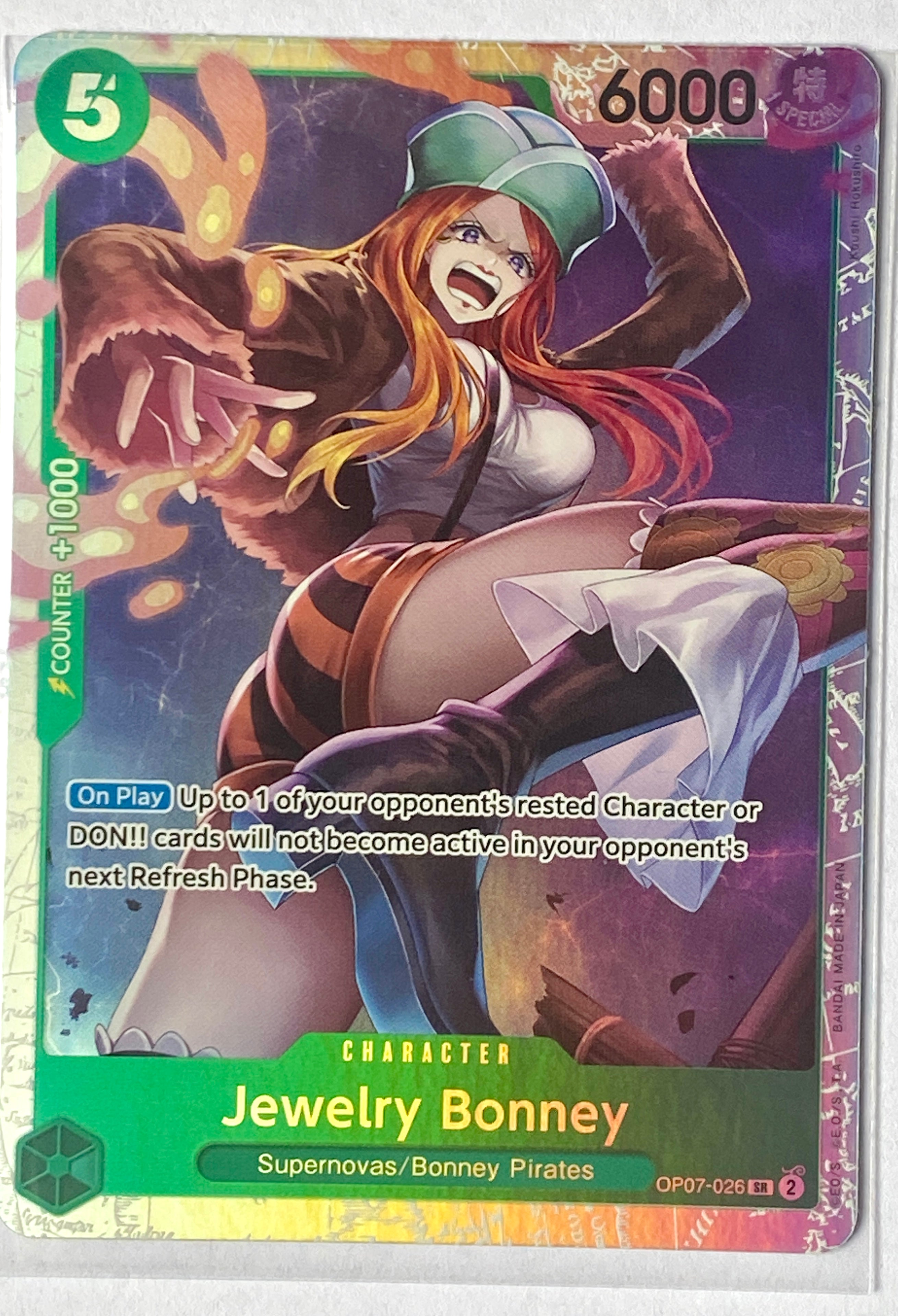 Jewellery Bonney OP07-026 | SR | NM | 1 Card | EN | One Piece TCG
