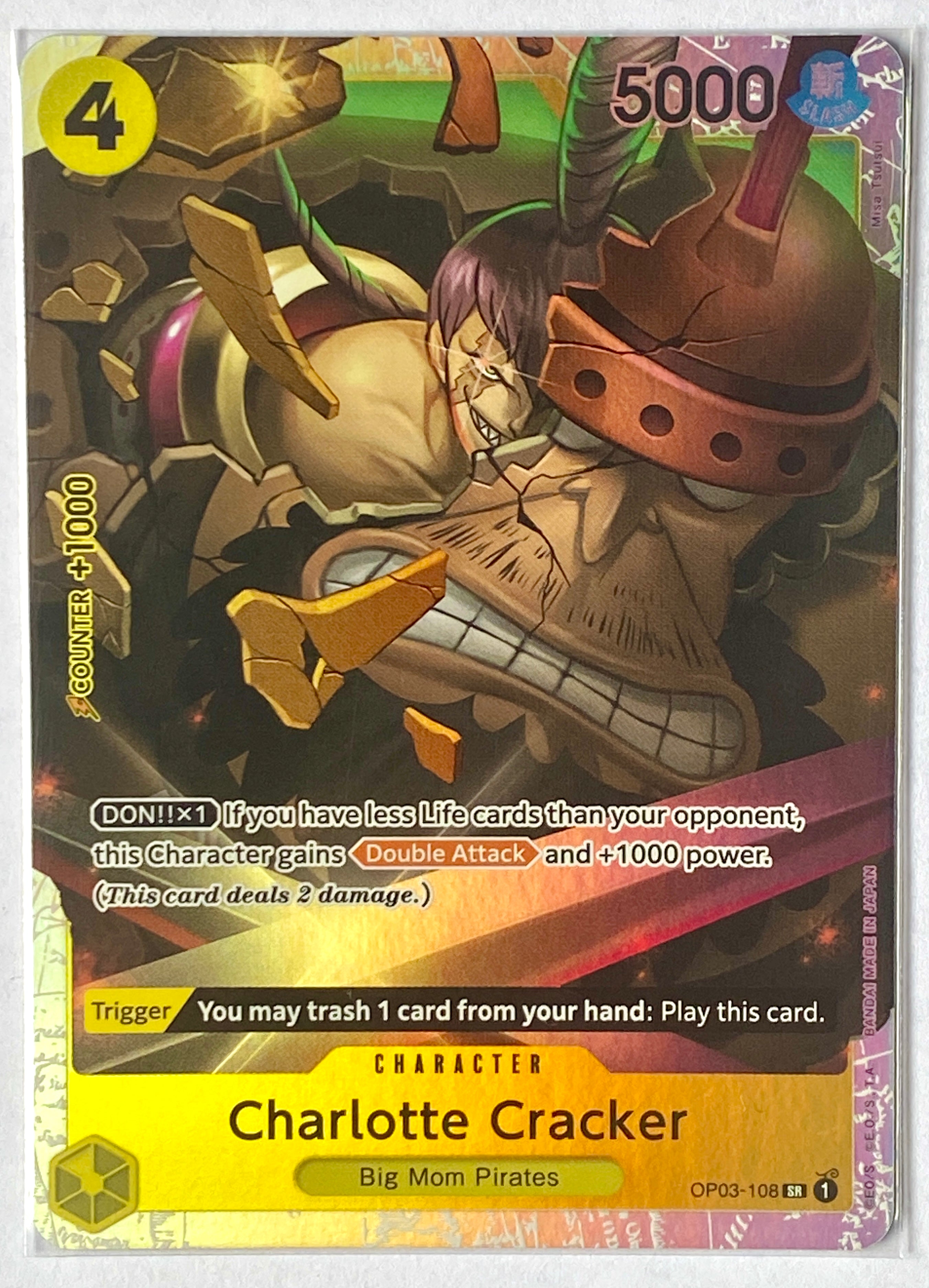 Charlotte Cracker OP03-108 | SP | NM | 1 Card | EN | One Piece TCG